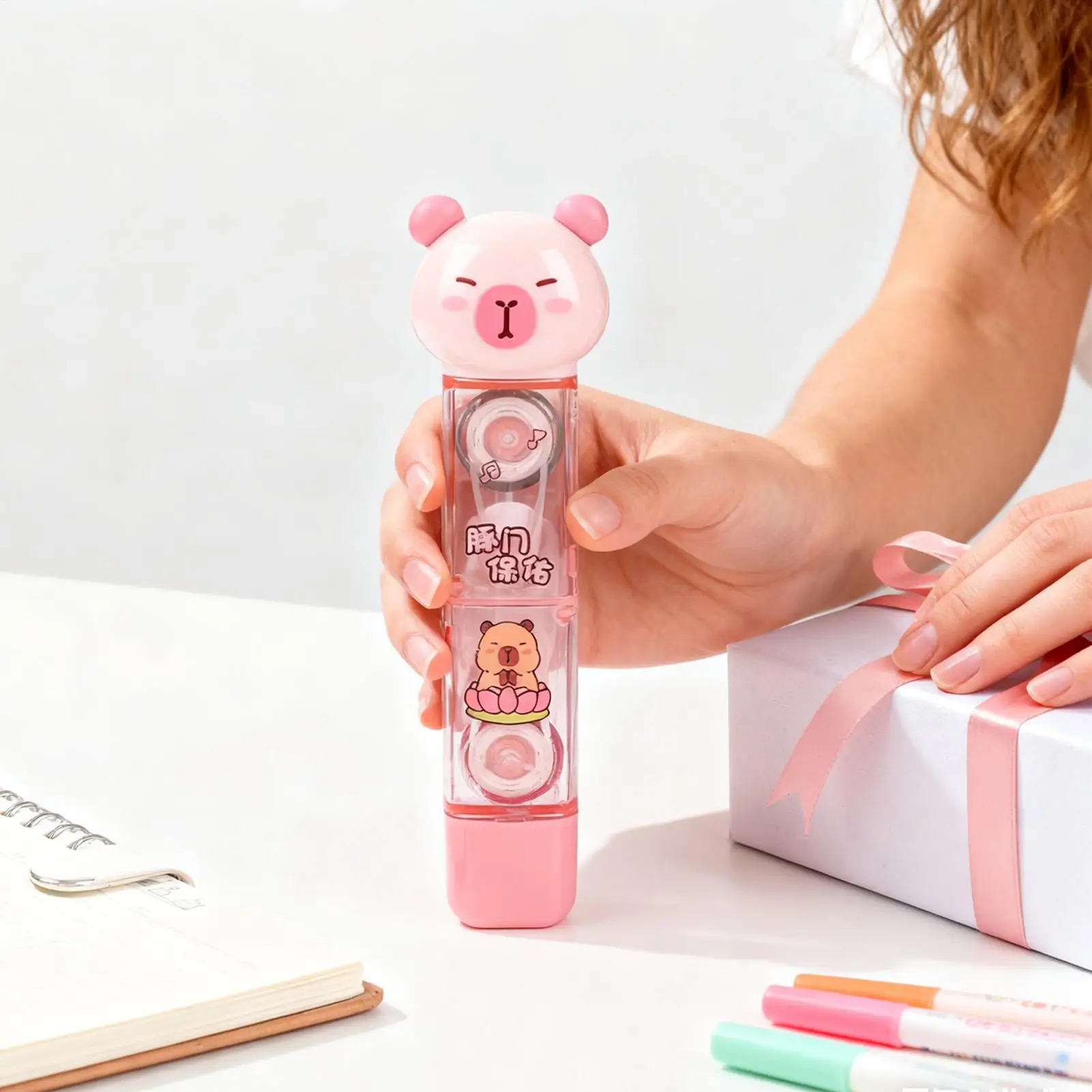 الأبيض خارج تصحيح الشريط سريعة الجافة لطيف الأبيض خارج الأسطوانة الشريط الغراء القلم لبطاقة ورق الصور مجلة فئة الفن طلاب المدارس #5