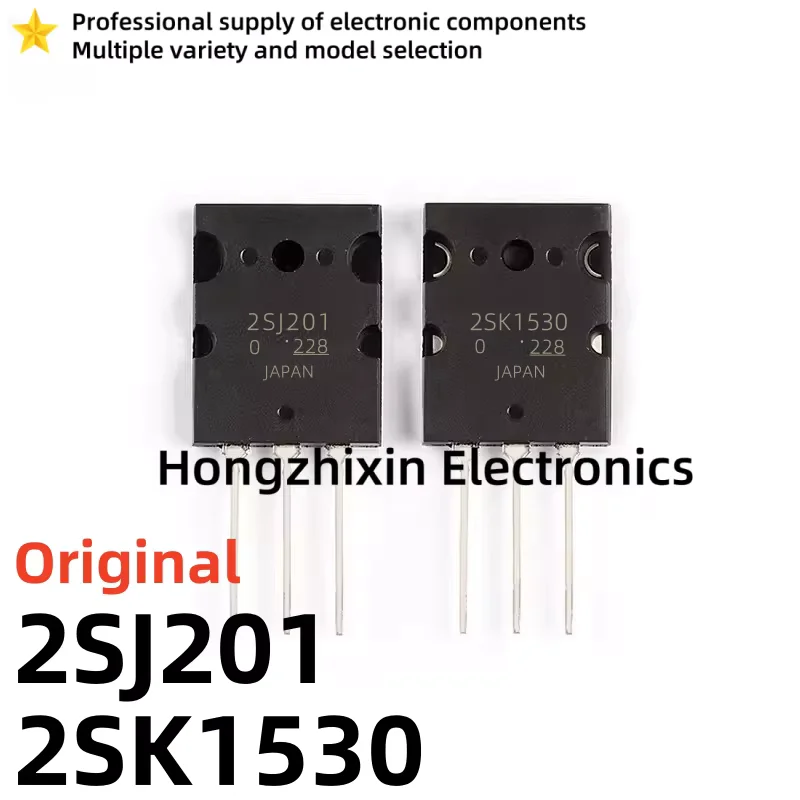 5PCS Original 2SK1530 2SJ201 K1530 J201 High Power Audio Pair TO-264