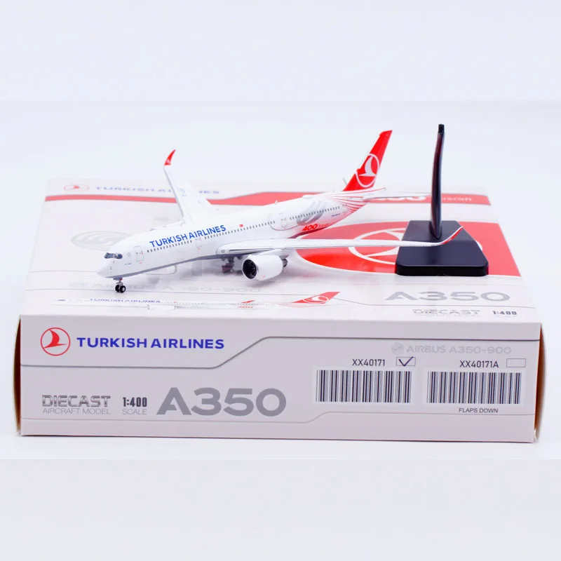 

XX40171 Alloy Collectible Plane JC Wings 1:400 Turkish Airlines "StarAlliance" Airbus A350-900XWB Diecast Aircraft Model TC-LGH