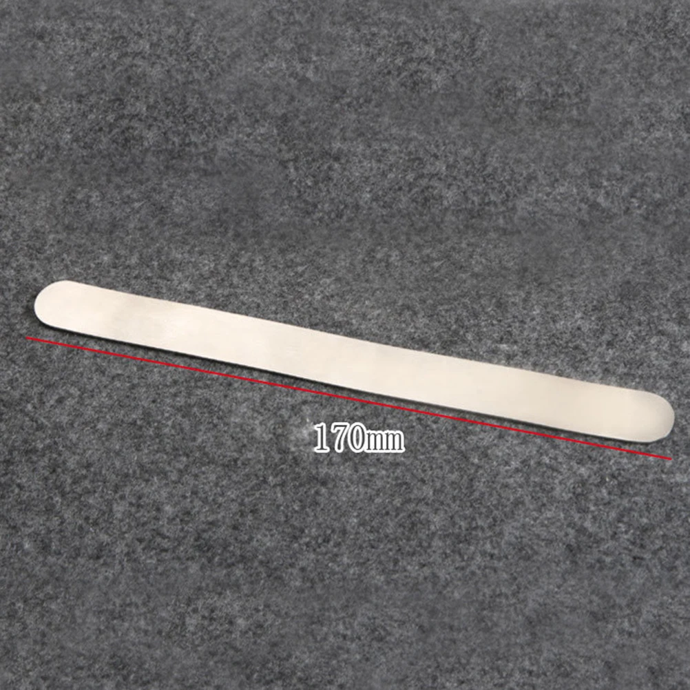 

8pcs StainlessSteel InnerCore for Bracelet DIY Cuff Metal BendingBar Reusable Durable AntiRust MatteBack MirrorFront