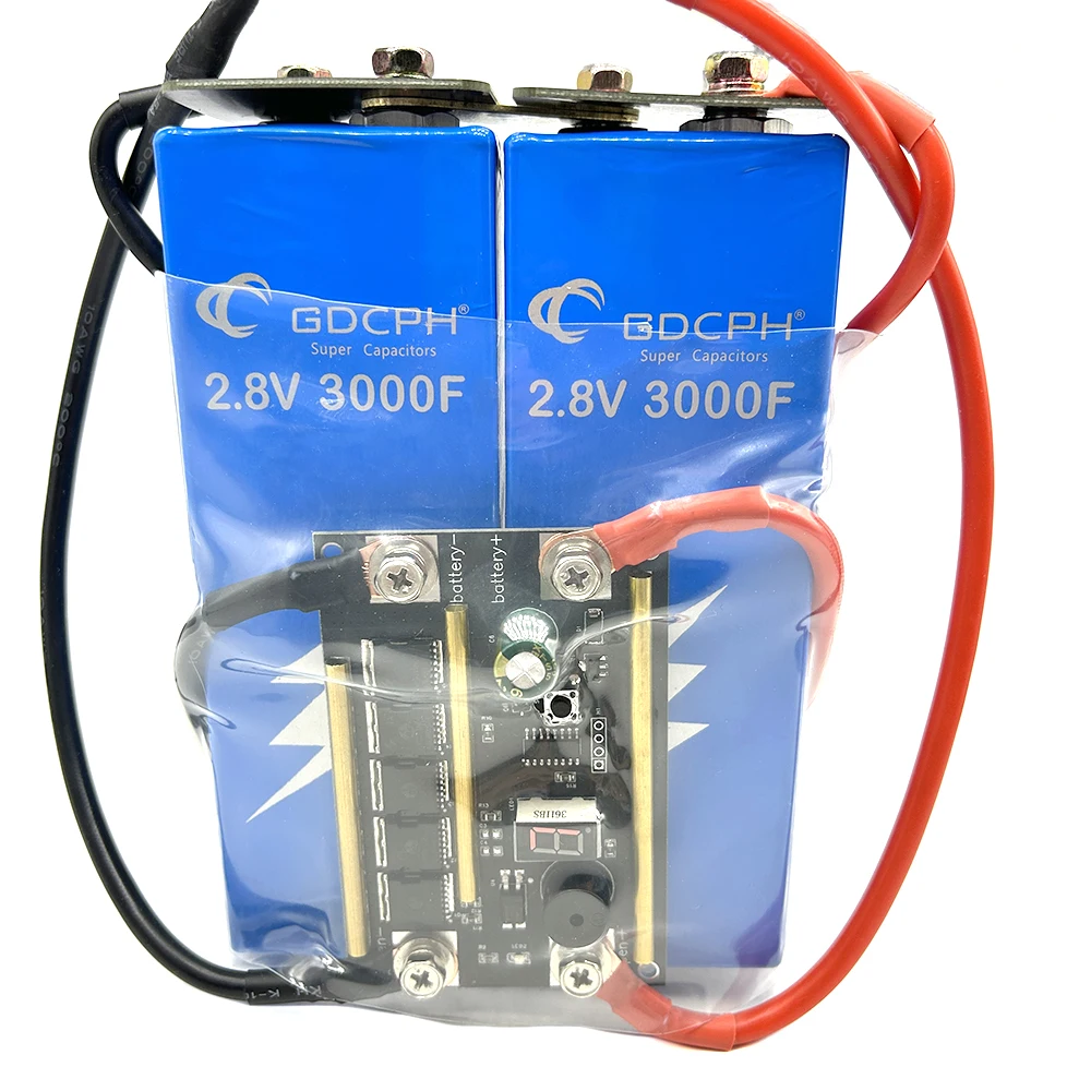 1Unit GDCPH 5.6V1500F Automotive Rectifier Module 2.8V3000F Large Capacity With Voltmeter Display For Spot Welding Handheld Kit