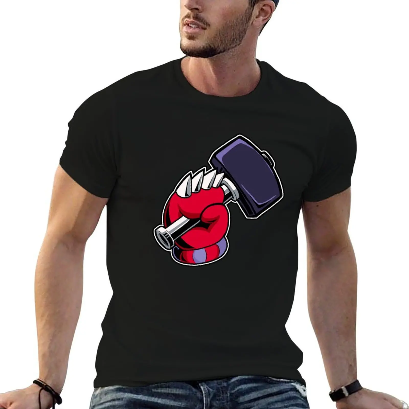 

MittenHammer T-Shirt t shirt man designer anime t shirts for man T-Shirt