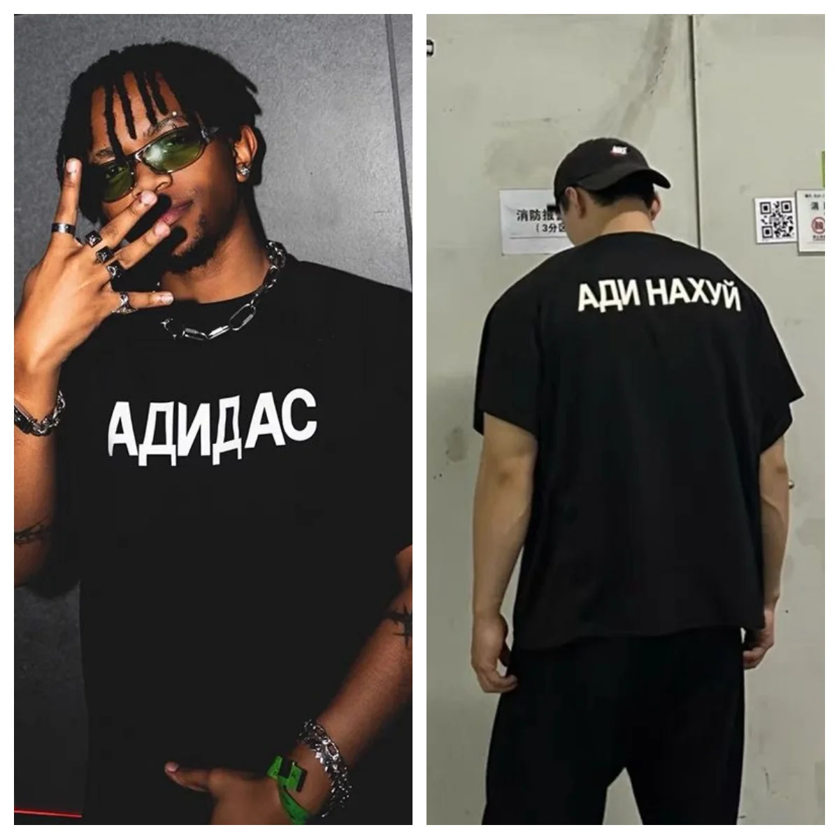 

Beau T-shirt Ample En Pur Coton Imprimé De Lettres De Rue T-shirt Américain Polyvalent À Manches Courtes Été