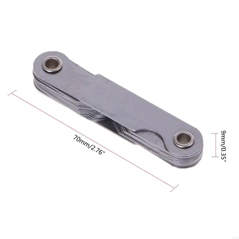 Radius raio R1WB Conjunto medidores aço inoxidável