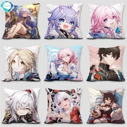 Anime Honkai Star Rail Pillowcase Cosplay Cute Comic Print Cushion Cover Cartoon Cute Living Room Decoration body pillow cover