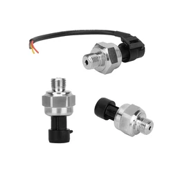 Stainless Steel Shell Pressure Sensor Transmitter G1/4 DC5V 0-1.6 MPa / 0-232PSI For Water Gas Oil iSentrol Electronics