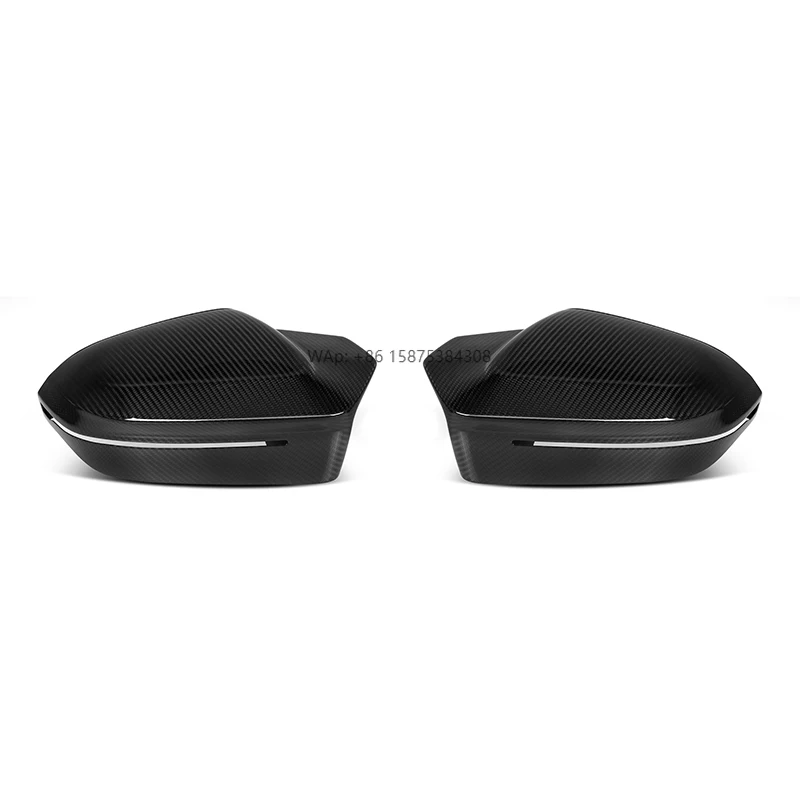 

New the M5 G60 Dry Carbon Fiber M5 Style Mirror Covers Caps for 5 Series G60 2024+ LHD G60 G70 G90 Mirror Cover