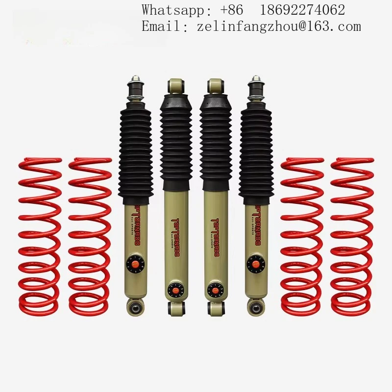 Off Road 2-4-inch Suspension Lift Kit with 4X4 Soft and Hard Adjustable Shock Absorbers Suitable for Suzuki Jimny