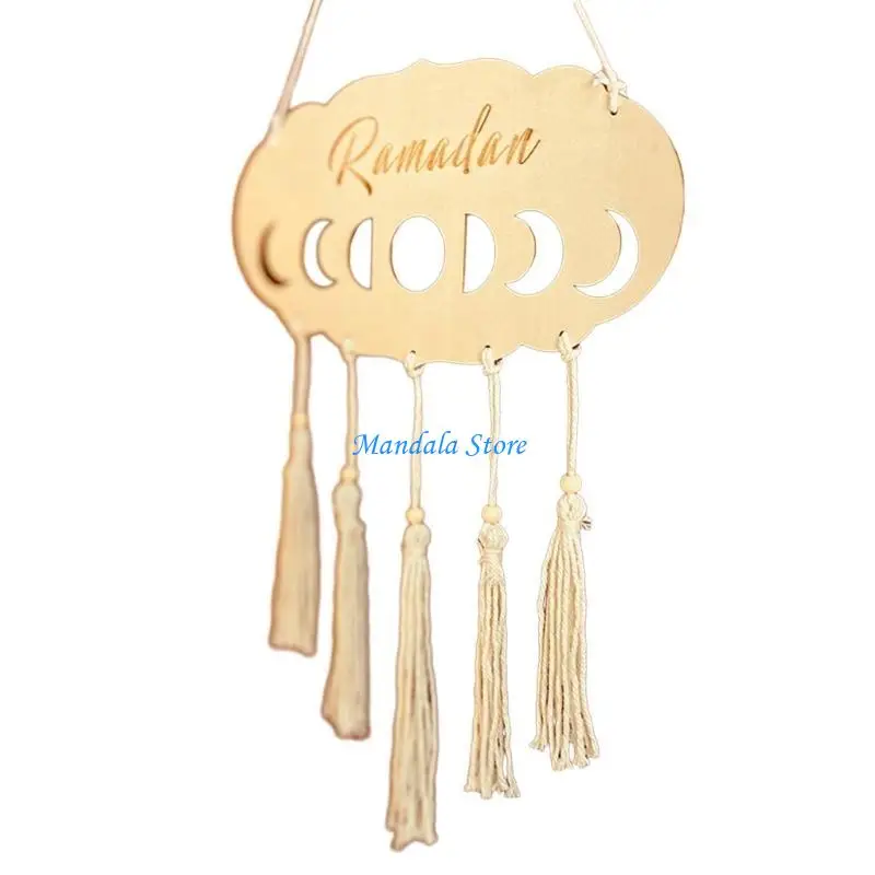 

U2JC Door Sign Wooden Hanging Welcome Board Welcome Sign Wooden Door Decorations with Tassels for Outdoor Supplies