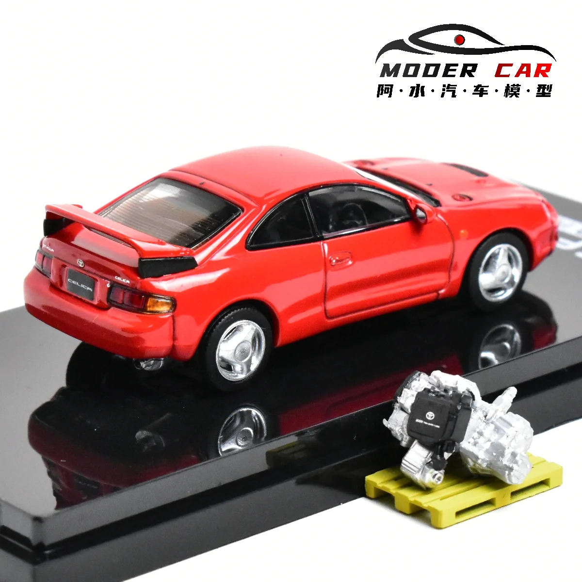 

Коллекционная модель автомобиля Hobby Japan HJ 1:64 Celica GT, литая под давлением, для подарка и демонстрации