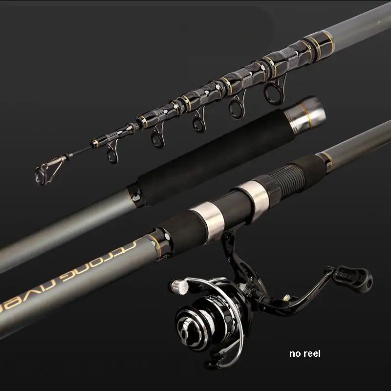 

ZZ92A 2.1m 2.4m 2.7m 3m 3.3m 3.6m 4.2m 5.4m STRONG RIVER XH Powerful Fast 6Kgs Carbonfiber Casting Fishing Rod No Reel