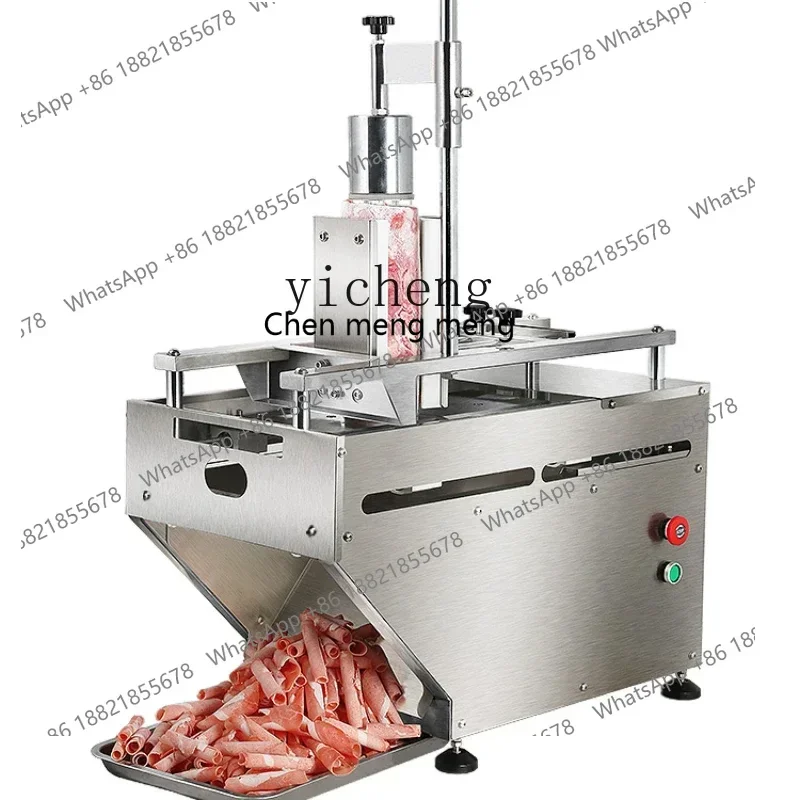 

Лидер продаж, слайсер для рулетов из баранины, коммерческий электрический ломтик говядины, мясорубка, автоматический слайсер для мяса