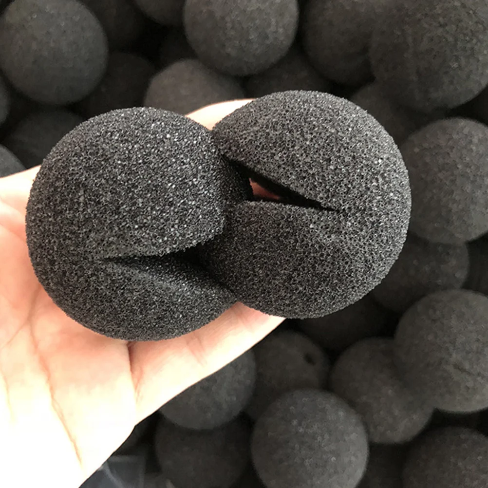 

25Pcs Decorative Circus Noses Hard Wearing Sponge Material Ideal for Party Favors Festival Costumes and Themed Event Supplies