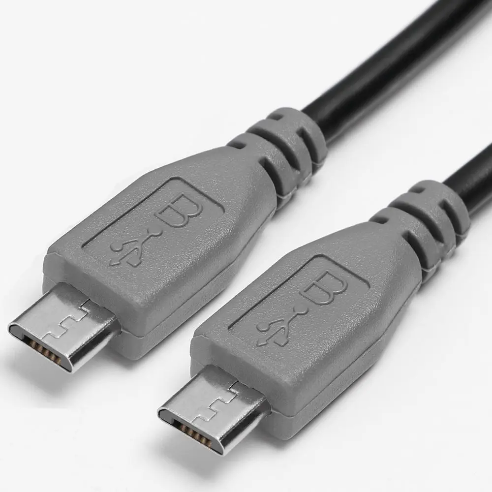 5 Pin Micro USB Male To Micro USB Male OTG Converter Adapter Lead Data Cable Charging Cord For Phone Tablet Phone Accessories