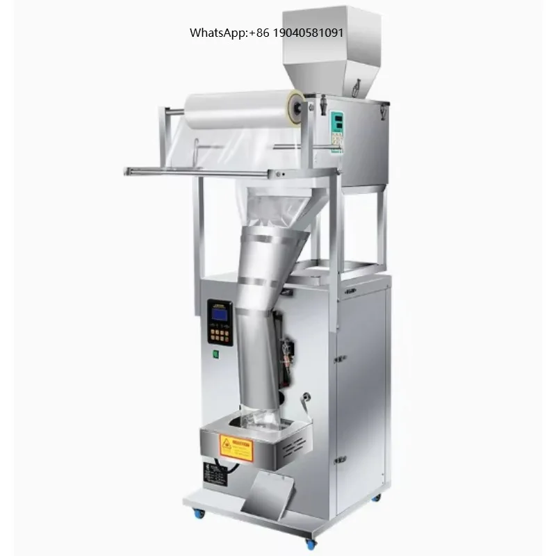 Fully Automatic Packaging Machine for Powder and Granules Tea Bag Sealing, Medicine Powder, Nuts, Feed Weighing and Packaging