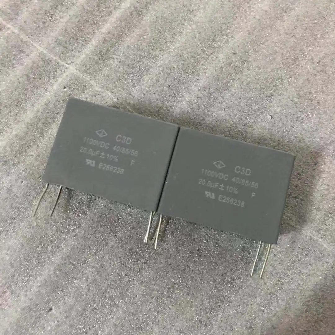 20pcs  Film Capacitor for High Voltage Filter, Farad C3D 20UF 1100V Snubber Non-polar