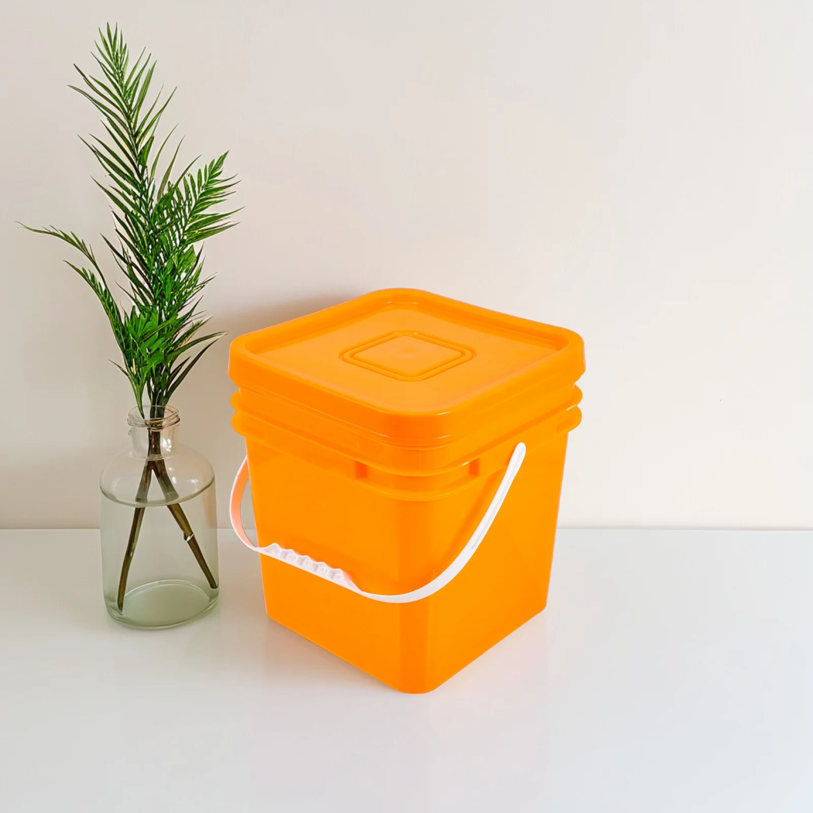 

Sealed Bucket Laundry Detergent Container Plastic Storage Holder Multi Functional Powder Bin Condensate Beads Box Container