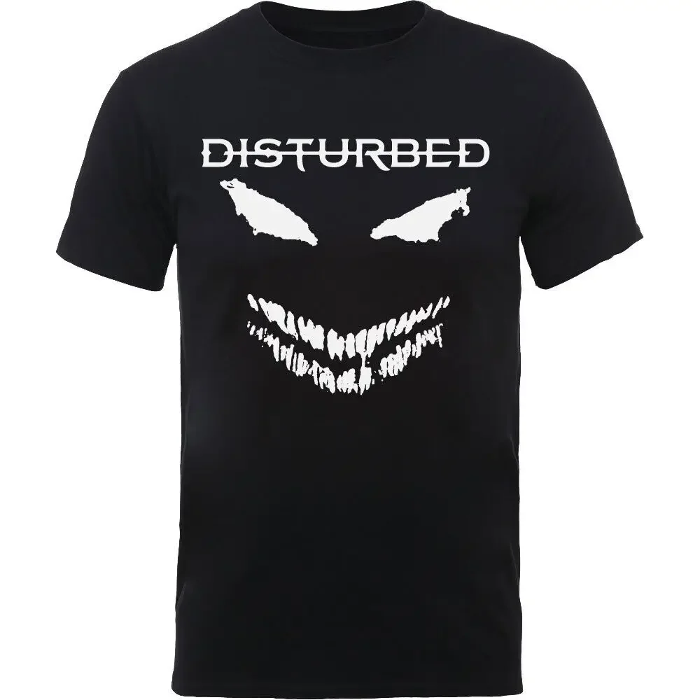 Disturbed T Shirt Scary Face Candle