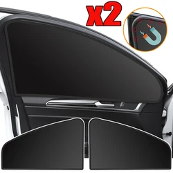 New Car Sunshade Anti-UV Car Magnetic Curtains Summer Protection Window Film Heat Insulation Sunscreen Car Styling Accessories