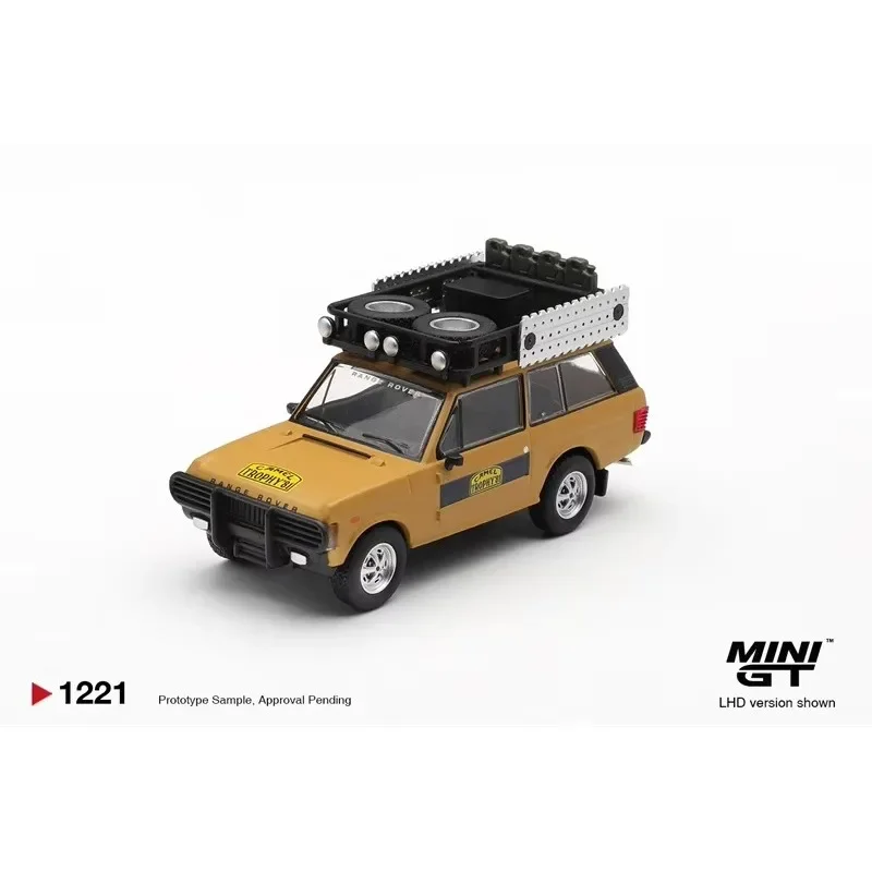 KAIDO HOUSE&MINIGT 1:64 M Hybrid V8 Range Rover 1981 Camel  T1 GTR R33  Impreza WRC98  Diecast Model Car