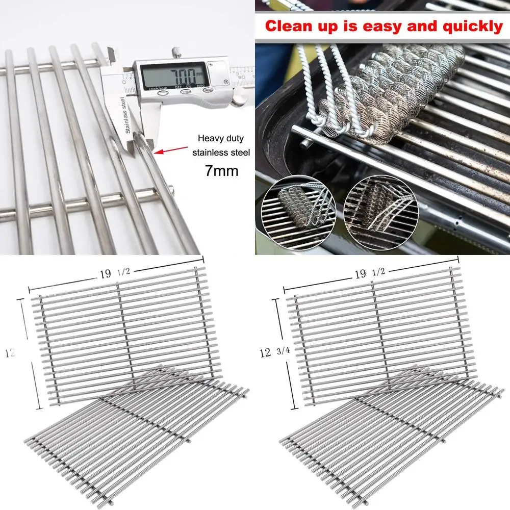 

Stainless Steel 18 Cross Rods for Weber Genesis & Uniflame Gas Grills (2-Pack)