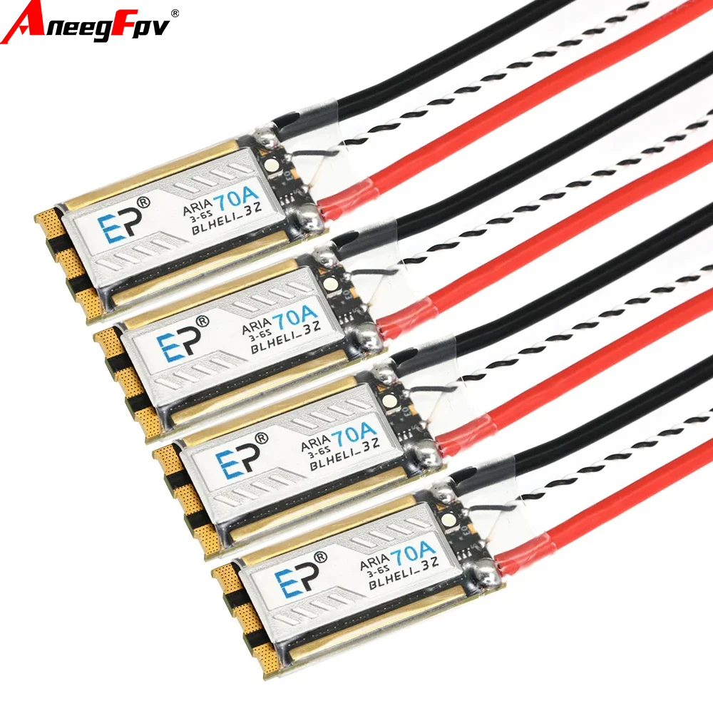 EP Aria AM32 APE 70A 70amp لطائرة RC الزاحفة FPV لتقوم بها بنفسك أجزاء RC واحدة بدون فرش ESC 3-6S مستشعر العداد الحالي #2