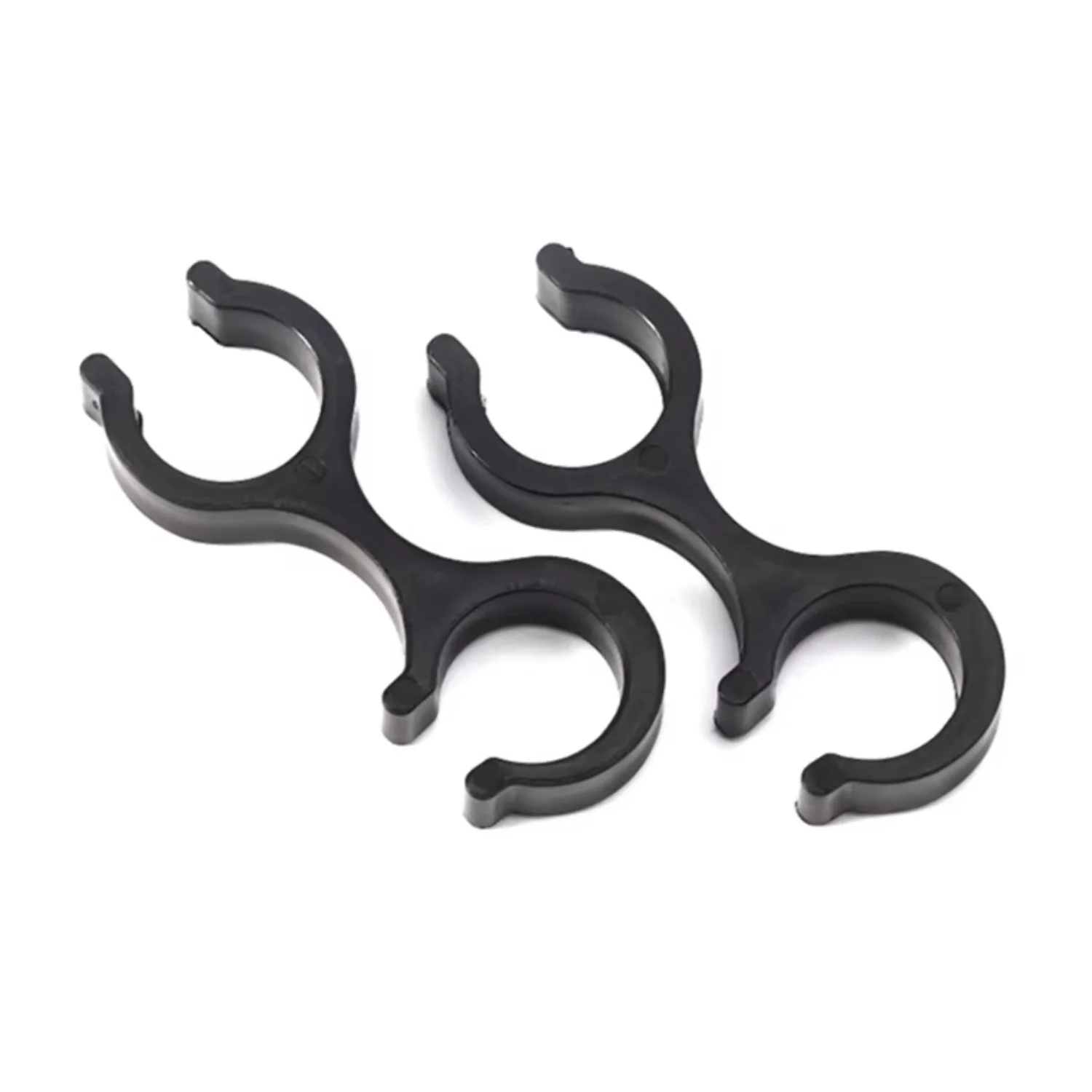 

2pcs Walking Stick Buckle Basket Rubber Tip Carbon Fiber Hike Poles Clasp