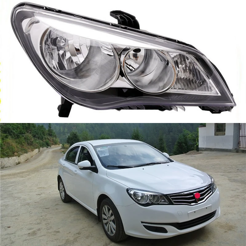 

For 2010-2015 SAIC Roewe 350 headlight assembly Manual adjustment and electric adjustment Black and white backgrounds