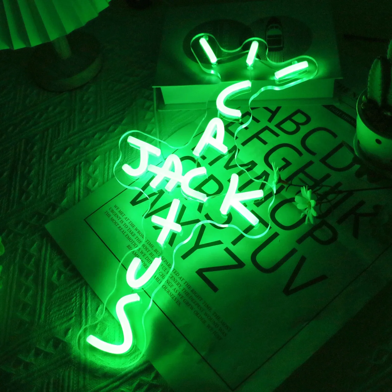 Cactus LED Neon Sign For Bedroom Wall Decor 3Colors For Office Man Cave Beer Bar Pub Christmas Birthday Party