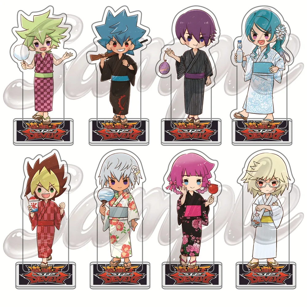 Anime Yu☆Gi☆Oh! Seven 10cm Acrylic Stand Tabletop Decorations Accessories Decor Gifts Exquisite Product Keychains