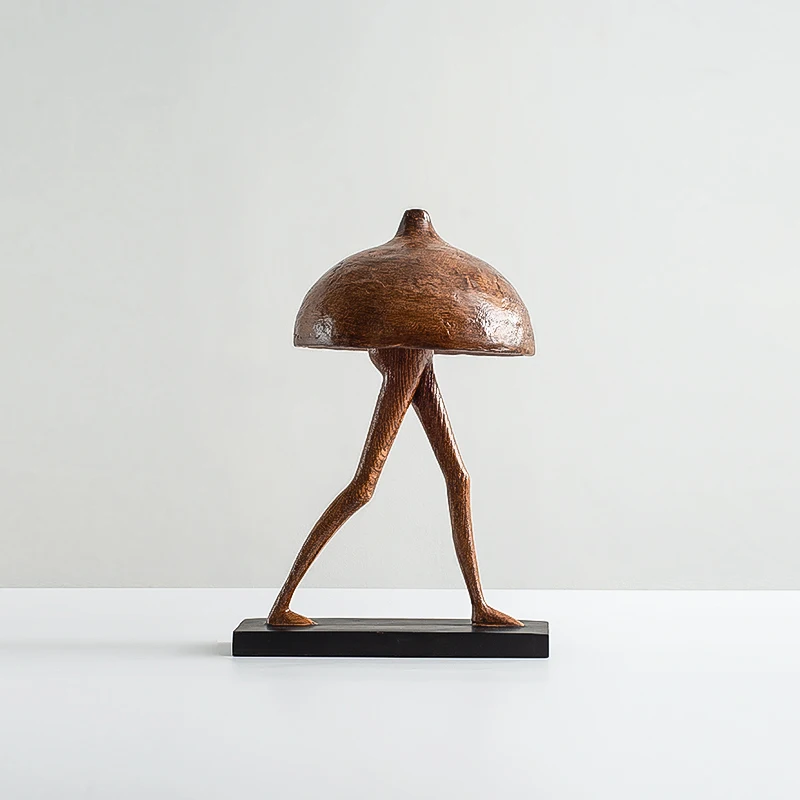 Moderne, minimalistische, kreative Pilzkunst, Schmuck, Nische, Heimmodell, Raumverkaufsabteilung, weiche Dekoration, High-End-Ornament