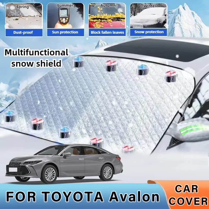 

Thickened Car Now Sunshade Windshield Cover With 5/9 Magnets UV Protection Anti Snow Sunlight For TOYOTA Avalon