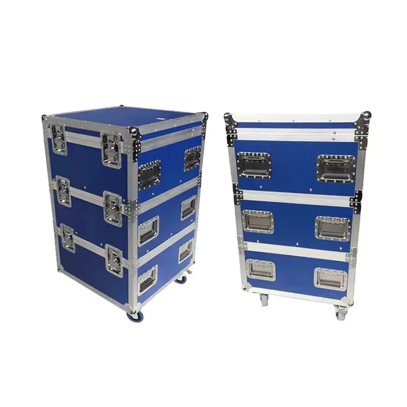 

Goodwill Colors and Sizes Aluminum Butterfly Lock Durable Multifunction Three Layers Flight Case OEM