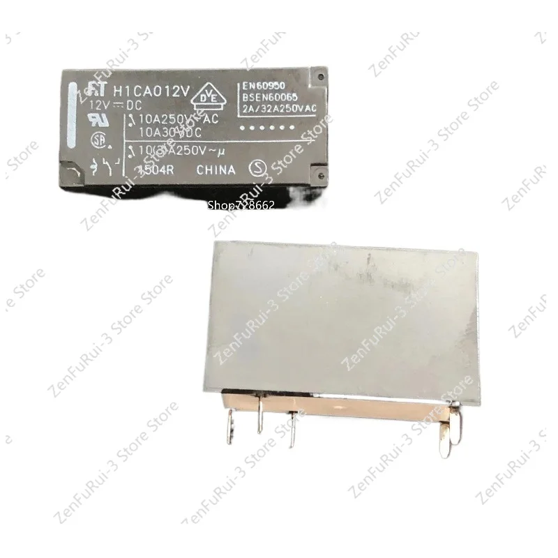 5-10PCS FTR-H1CA012V LEISTUNGSRELAIS 1 POLE-10 Ein NIEDRIGES PROFIL TYP Öffnen und schließen 12 V/10A/5 pins relay H1CA012V