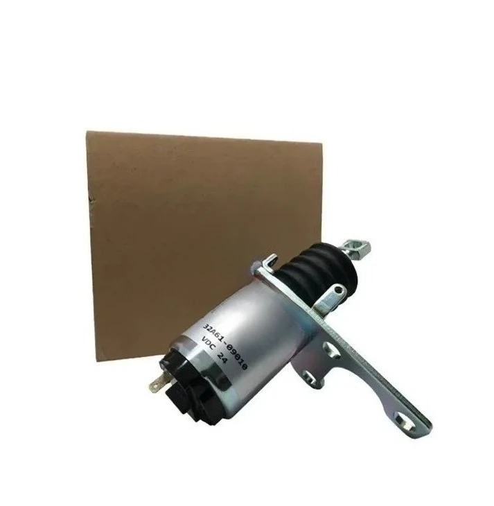32A61-09010 136-9517 199-3409 Shutoff Solenoid Valve For 933C  S4S S6S 12V 24V