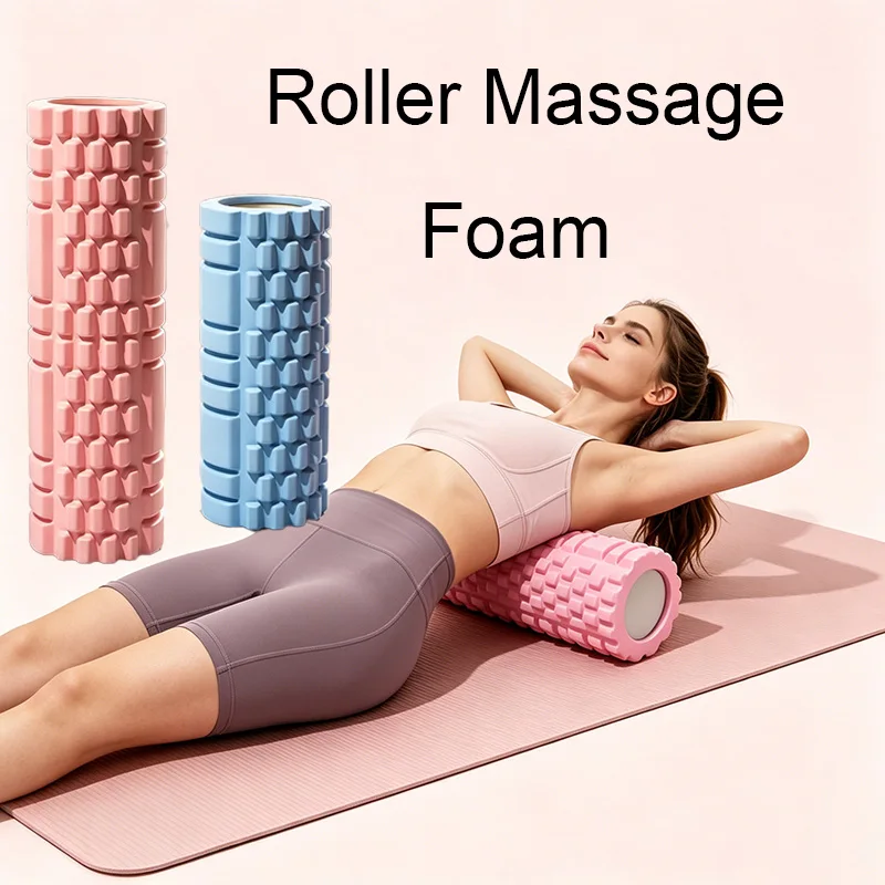 30CM Yoga Roller Massage Foam Myofascial Release Roll Gym Foam Roller Foam Sports Roller Gym 10cm Fitness YJZ01