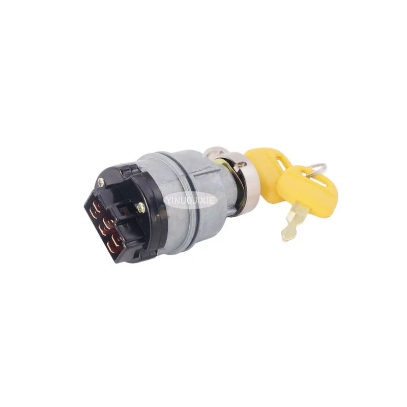Applicable to Kobelco SK460-8/SK60-8/SK200-8 ignition switch starter start switch power key lock