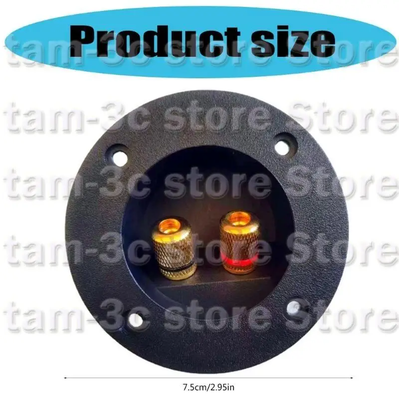 D0UA Professional Stage Speaker Junction Box ABS Plastic Wiring Moniter