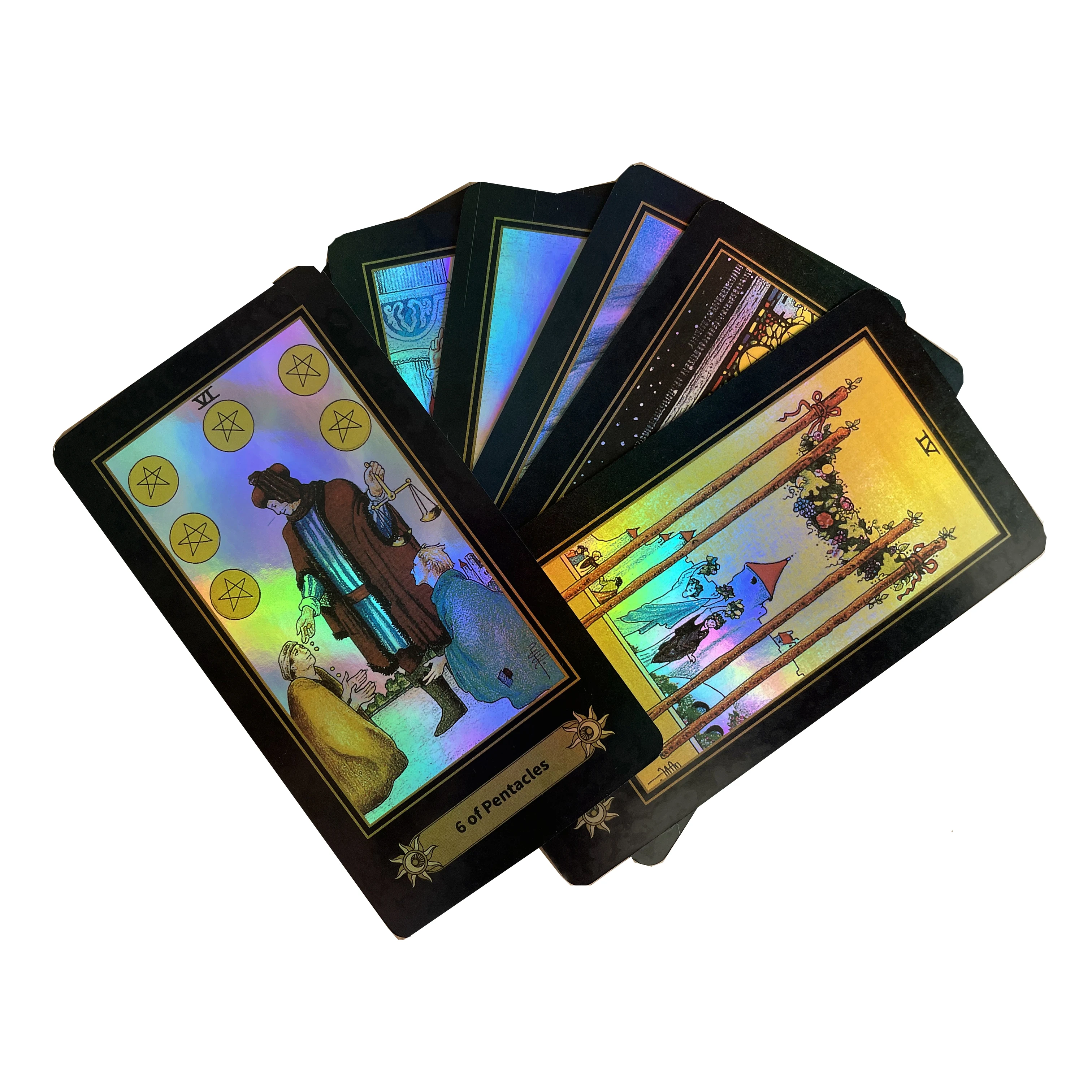A.E. Waite Tarot card deck for beginners,78 beautiful group cards, exquisite production, retro picture, with guidelines.