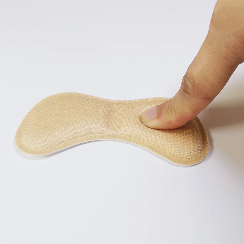 1 Pair Heel Pads Insoles Patch for Sport Shoes Adjustable Size Antiwear Feet Cushion Insert Insole Heel Protector Foot Care Tool