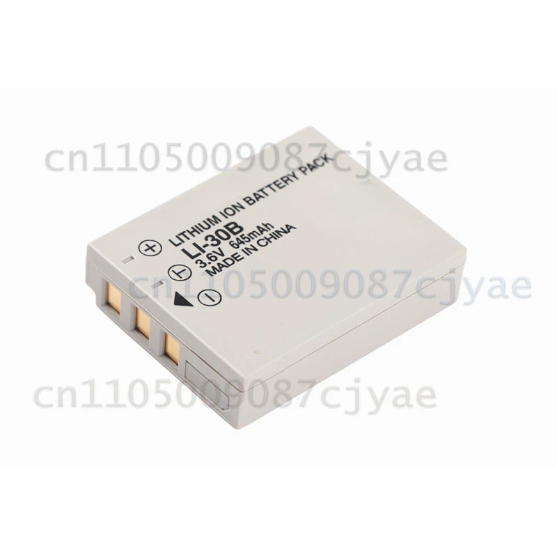 For Olympus U‑mini Digital Camera LI‑30B Replacement Rechargeable Lithium‑ion Battery