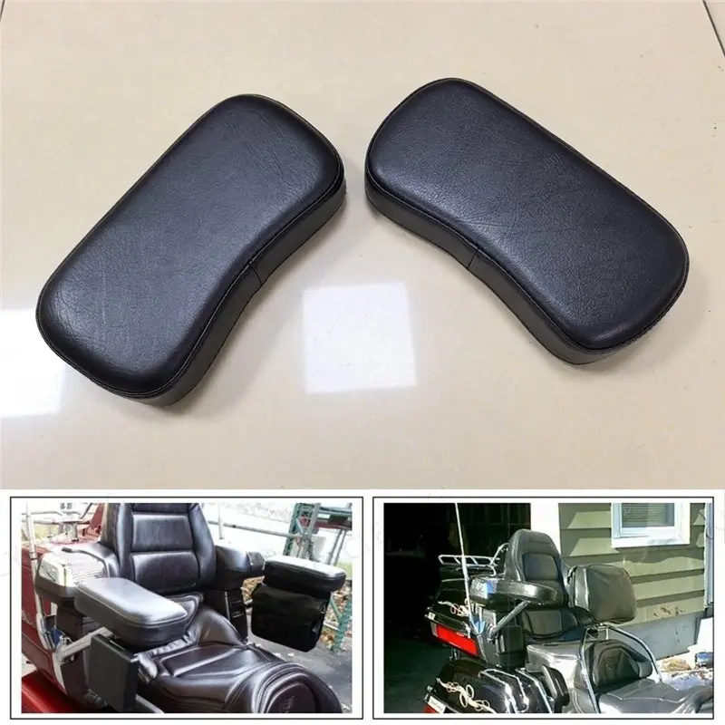 AB56-Motorcycle Passenger Left Right Armrest Pads For Honda Goldwing 1500