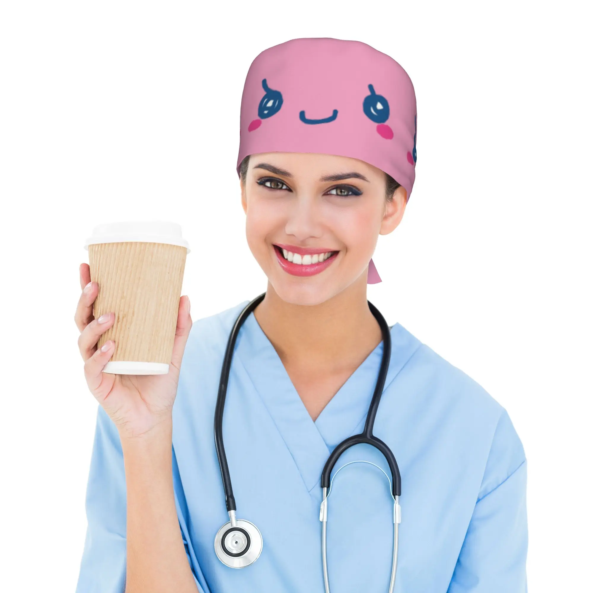 bone-ajustavel-personalizado-tamagotchies-com-desenho-animado-para-homens-e-mulheres-touca-cirurgica-para-enfermeiros-e-medicos