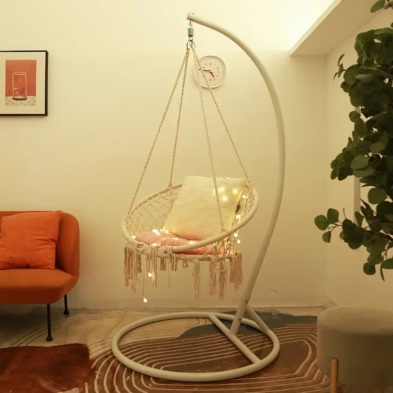 Internet celebrity hanging chair swing household indoor cradle chair bedroom girl hanging chair