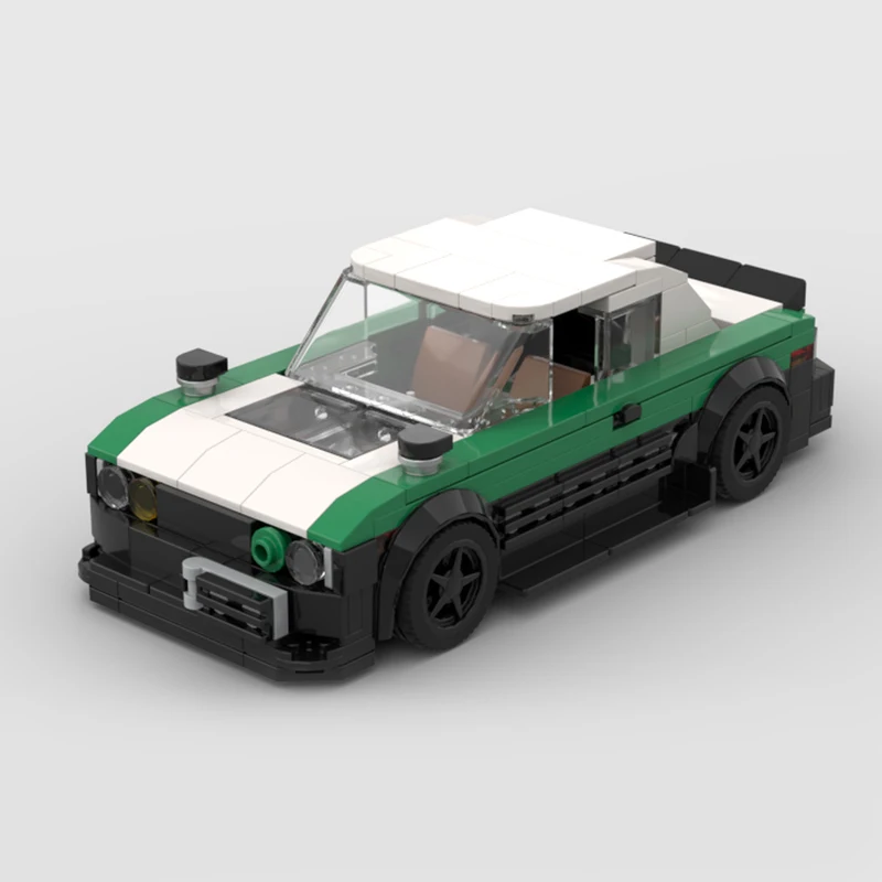 Speed Racing Car Model MOC Building Bricks Rally Racing 510 Shakotan Modular Technology Gifts Holiday Assemble Toys Suit