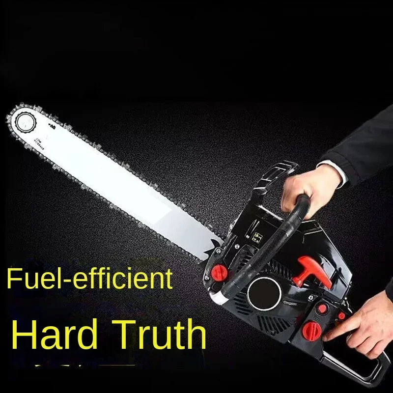 9800W high-power chainsaw gasoline saw logging saw icebreaker high-power chainsaw tree art cutting machine household fuel-saving