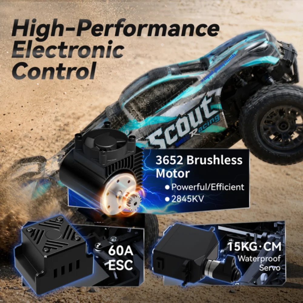 JIUSI SC10 1/10 Mobil RC Tanpa - Rc Hobby Off Road ulasan dan harga