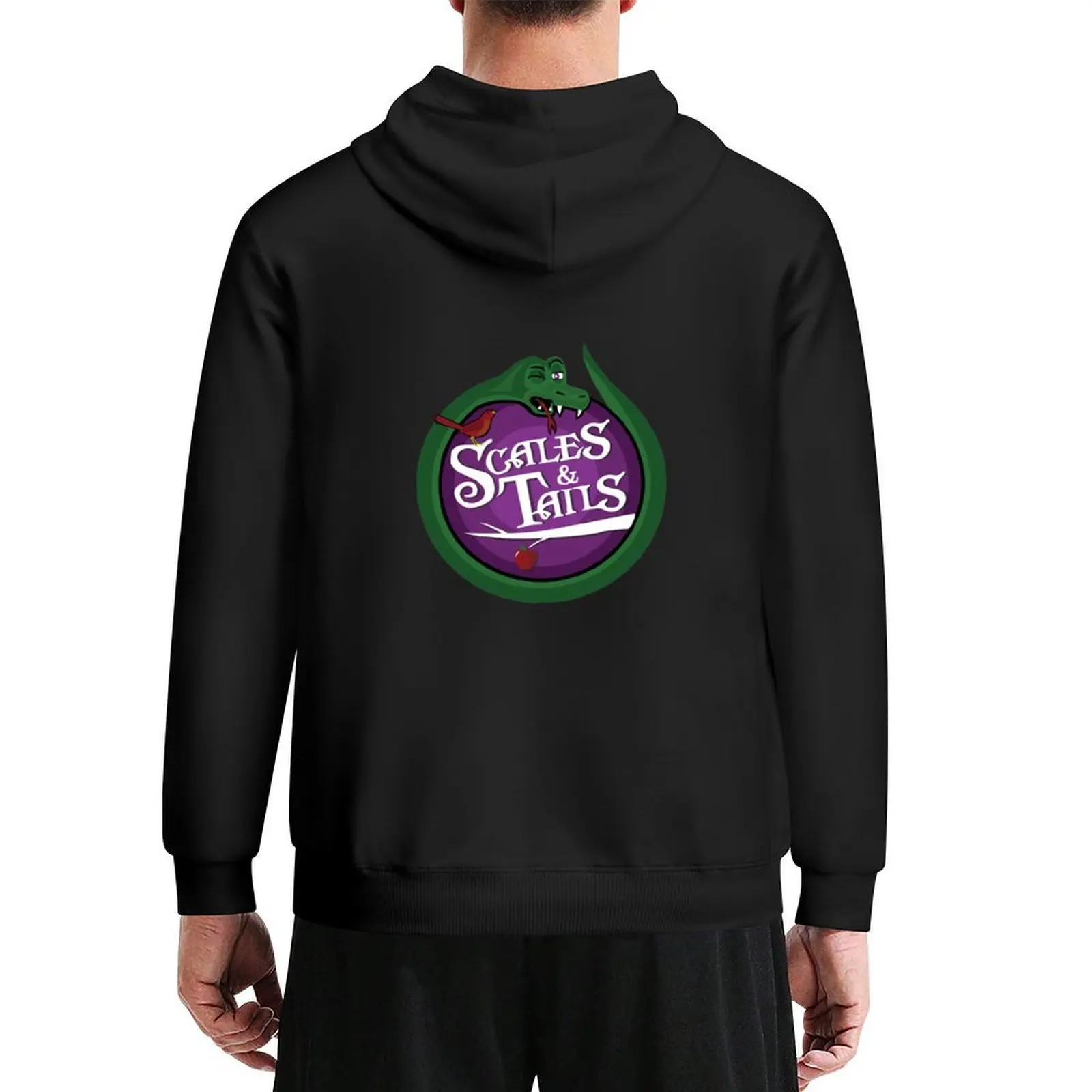 

Scales and Tails logo from Maragaret Atwood's MaddAddam trilogy Hoodie men's clothing mens clothes men's oversize hoodie
