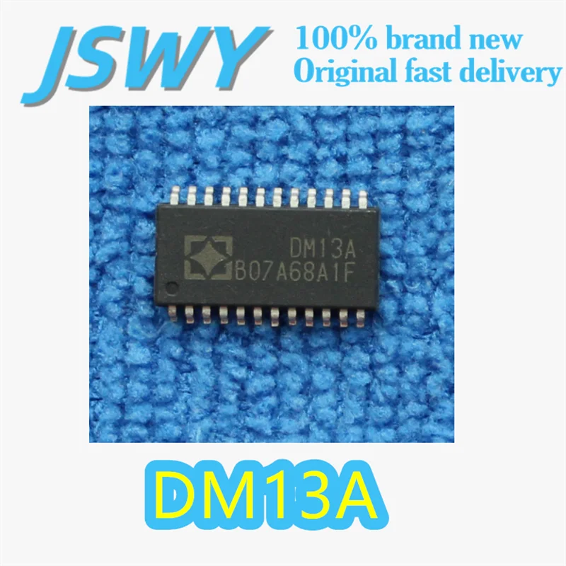 

(10/50 pieces) DM13A Original 13A Package SOP-24 16-bit Constant-Current LED Driver 30mA Output PWM Dimming Electronics In Stock
