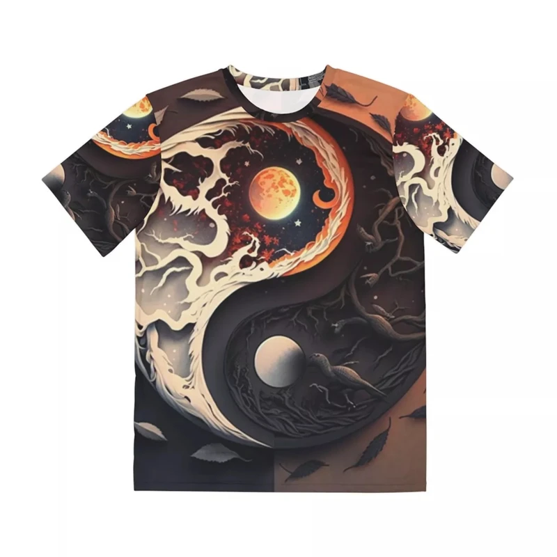 

Geometry T-shirt Men 3D Print Short Sleeve Vintage Classics Tee Shirts For Men Street Fashion Loose Shirts Tops Oversized Tees